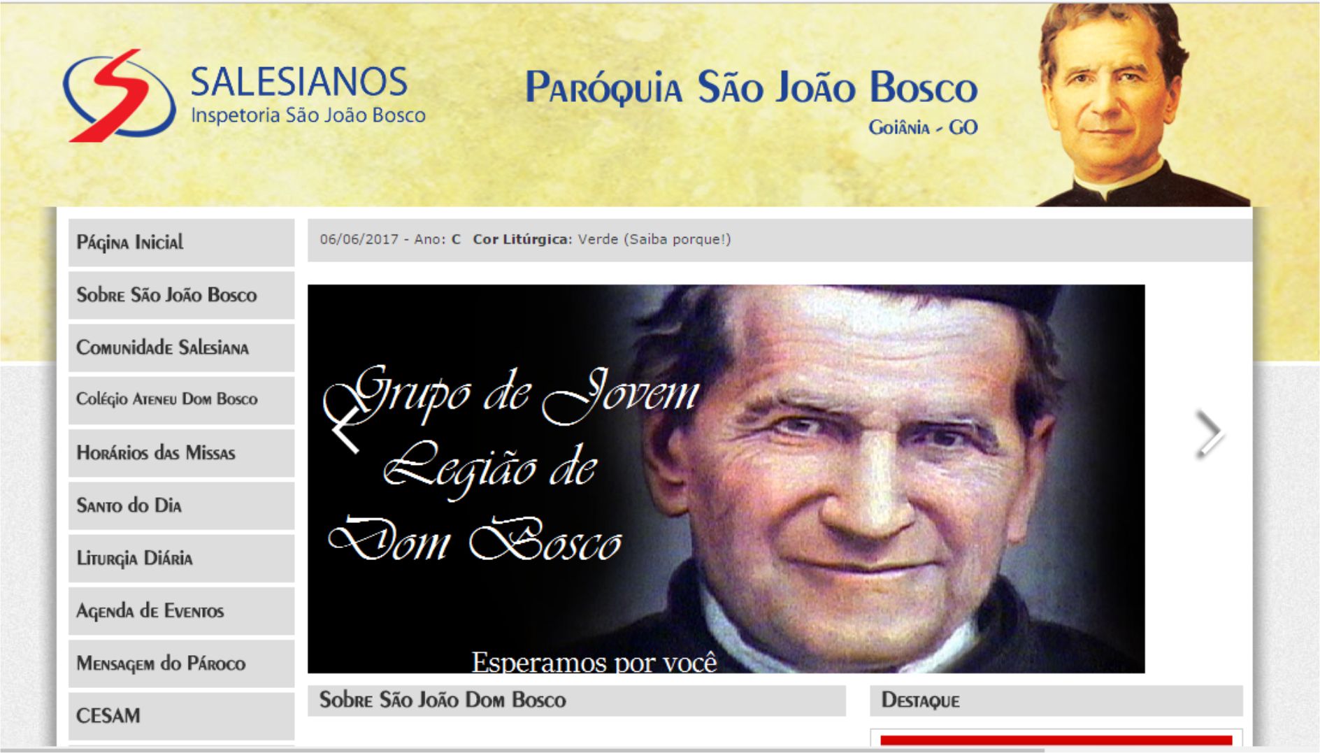 Script Php Paroquia